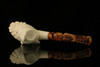 srv - Self-Sitter Sultan Block Meerschaum Pipe with fitted case M2669