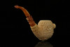 srv - Autograph Series Dog Block Meerschaum Pipe by Sener with case M2684