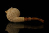 srv - Autograph Series Dog Block Meerschaum Pipe by Sener with case M2684