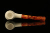 srv - Pot Block Meerschaum Pipe with fitted case M2687