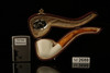 srv - Octagon Block Meerschaum Pipe with fitted case M2688