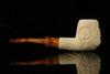 srv - Autograph Series Billiard Block Meerschaum Pipe with fitted case M2702