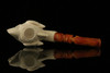 srv - Eagle's Claw Meerschaum Pipe carved by I. Baglan with fitted case M2705