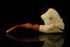 srv - Viking Block Meerschaum Pipe with fitted case M2720