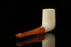 srv - Billiard Block Meerschaum Pipe with fitted case M2724