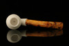 srv - Rhodesian Block Meerschaum Pipe with fitted case M2763