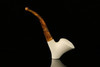 srv - Nose Sitter Block Meerschaum Pipe with fitted case M2773