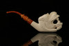 srv - Parade Dragon Block Meerschaum Pipe with fitted case M2809