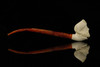 srv - Pirate Churchwarden Dual Stem Meerschaum Pipe with fitted case M2814