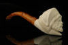 Pirate Block Meerschaum Pipe with pouch M2836