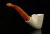 Lattice Freehand Block Meerschaum Pipe with pouch M2853