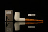 Lattice Billiard Block Meerschaum Pipe with pouch M2883