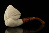 Goose Block Meerschaum Pipe with pouch M2890