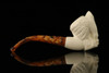 Goose Block Meerschaum Pipe with pouch M2890