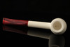 srv - Canadian Block Meerschaum Pipe with fitted case 15276
