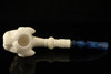 srv - Hercules Hand Carved Meerschaum Pipe with fitted case 15281