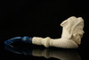 srv - Hercules Hand Carved Meerschaum Pipe with fitted case 15281