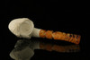 srv - Cavalier Block Meerschaum Pipe with fitted case M2922