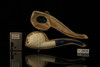 srv - Wolf Block Meerschaum Pipe with fitted case M2930