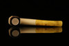 srv -Bent Panel Block Meerschaum Pipe with fitted case M2940