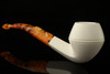 srv -Bulldog Block Meerschaum Pipe with fitted case 15287