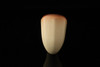 srv - Fumed Panel Block Meerschaum Pipe with fitted case 15288