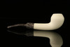 srv - Rhodessian Block Meerschaum Pipe with fitted case M2951