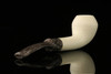 srv - Rhodesian Block Meerschaum Pipe with fitted case M2951