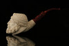 srv -  Zeus Block Meerschaum Pipe with custom case M2960