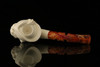 srv -  Cavalier Block Meerschaum Pipe with custom case M2961