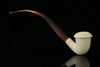 srv - Lattice Calabash Churchwarden Block Meerschaum Pipe with fitted case M2968