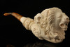 srv - Autograph Series Giant Lion in Claw a Meerschaum Pipe with fitted case 15298