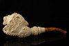 srv - Autograph Series Giant Lion in Claw a Meerschaum Pipe with fitted case 15298