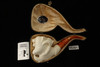 srv -Bear in Claw a Meerschaum Pipe with fitted case 15301