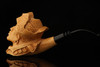 srv - Giant Pirate of Caribbean Meerschaum Block Meerschaum Pipe by Kenan with fitted case 15306