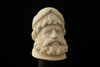 srv - Zeus Block Meerschaum Pipe with custom fitted case 15307