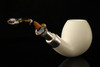 IMP Meerschaum Pipe - Gala - Hand Carved with fitted case & Tamper i2533