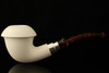 IMP Meerschaum Pipe - Calabash - Hand Carved 9 mm filter with fitted case i2538