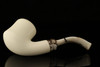 IMP Meerschaum Pipe - Balley - Hand Carved 9 mm filter with fitted case i2542