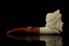 srv - Autograph Series Zeus Block Meerschaum Pipe with fitted case M2976