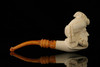 srv -  Sultan Block Meerschaum Pipe with fitted case M2978