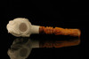 srv -  Sultan Block Meerschaum Pipe with fitted case M2978