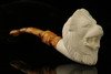 srv - Lion Block Meerschaum Pipe with fitted case M2987