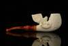 srv - Eagle Block Meerschaum Pipe with fitted case M2989