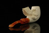 srv - Eagle Block Meerschaum Pipe with fitted case M2989