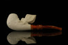 srv - Eagle Block Meerschaum Pipe with fitted case M2989