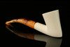 srv - Self Sitter Skater Block Meerschaum Pipe with fitted case M2992