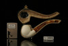 srv - Apple Block Meerschaum Pipe with fitted case M3005