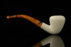 srv - Acorn Block Meerschaum Pipe with fitted case M3006