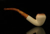 srv - Rhodesian Block Meerschaum Pipe with fitted case M3009